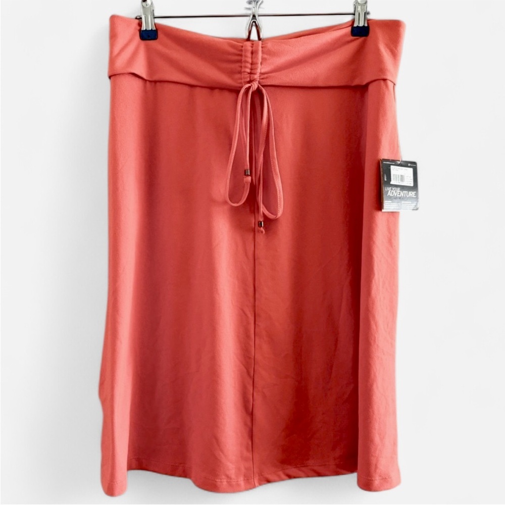 Eddie Bauer Convertable Skirt/Dress in Dusty Coral Size L NWT